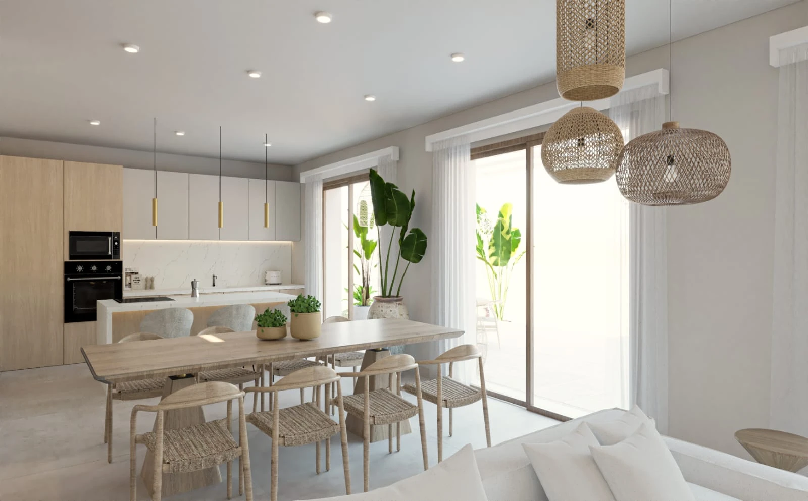 Panoramic view of the exterior and the 17,000 m² plot — Finca Felanitx, Felanitx, Mallorca