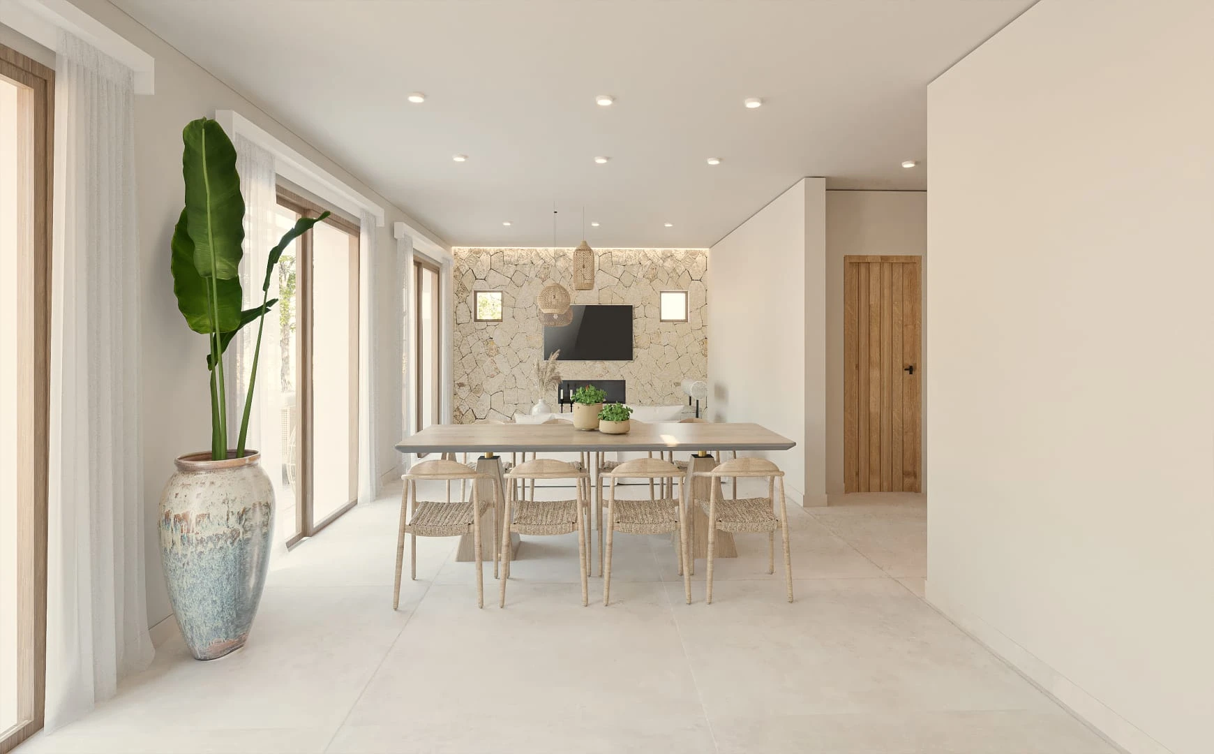 Outdoor area with terrace and countryside views — Finca Felanitx, Felanitx, Mallorca