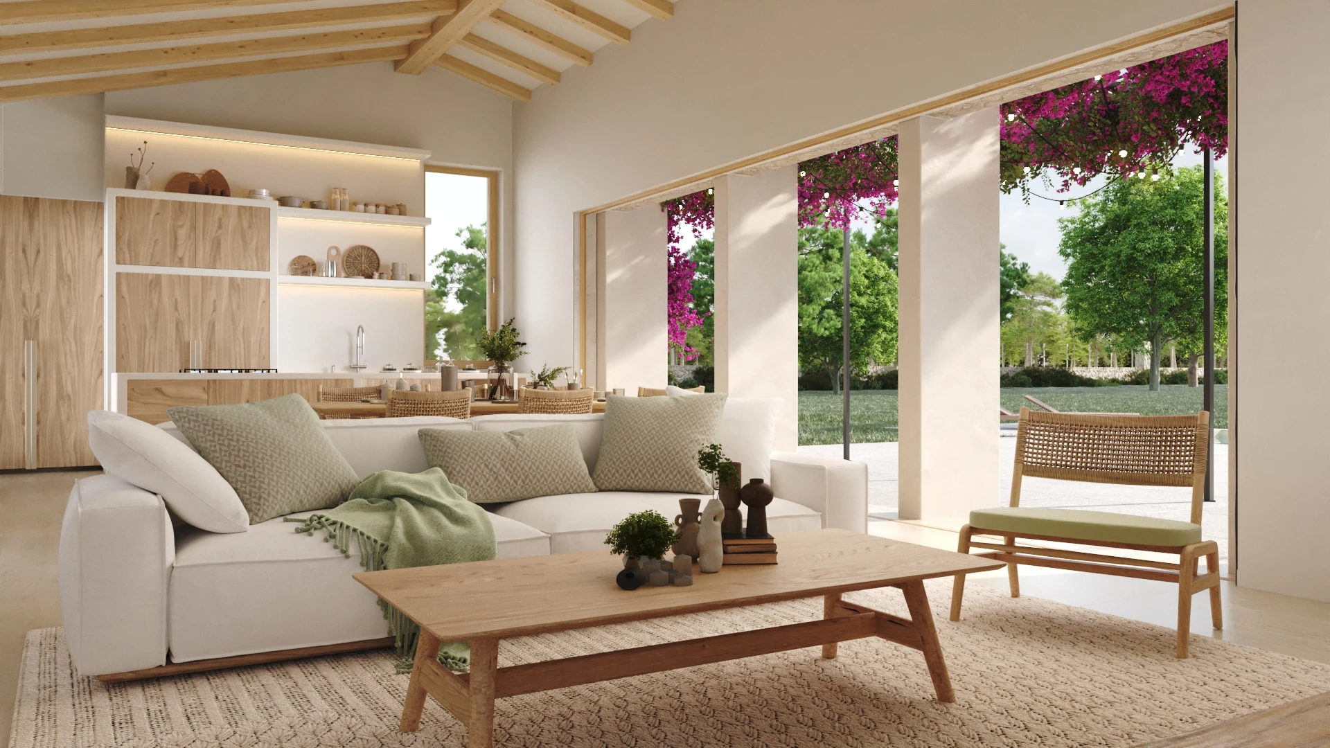 Exterior view of the finca with natural surroundings — Rustic Finca Montuïri, Montuïri, Mallorca